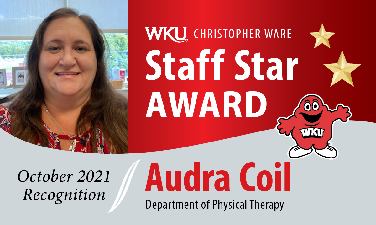 Audra Coil October 2021 Staff Star