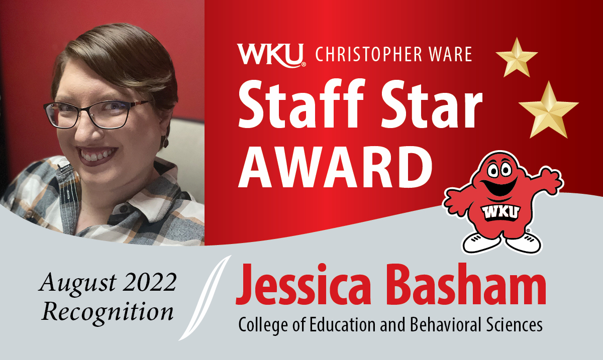 Jessica Basham Christopher Ware Staff Star August 2022