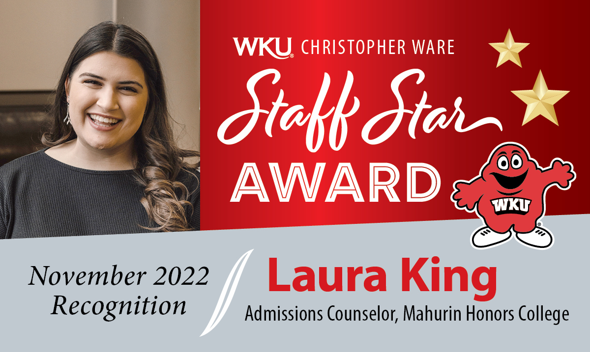 Laura King November 2022 Staff Star