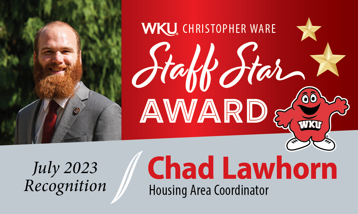 Chad Lawhorn July Staff Star