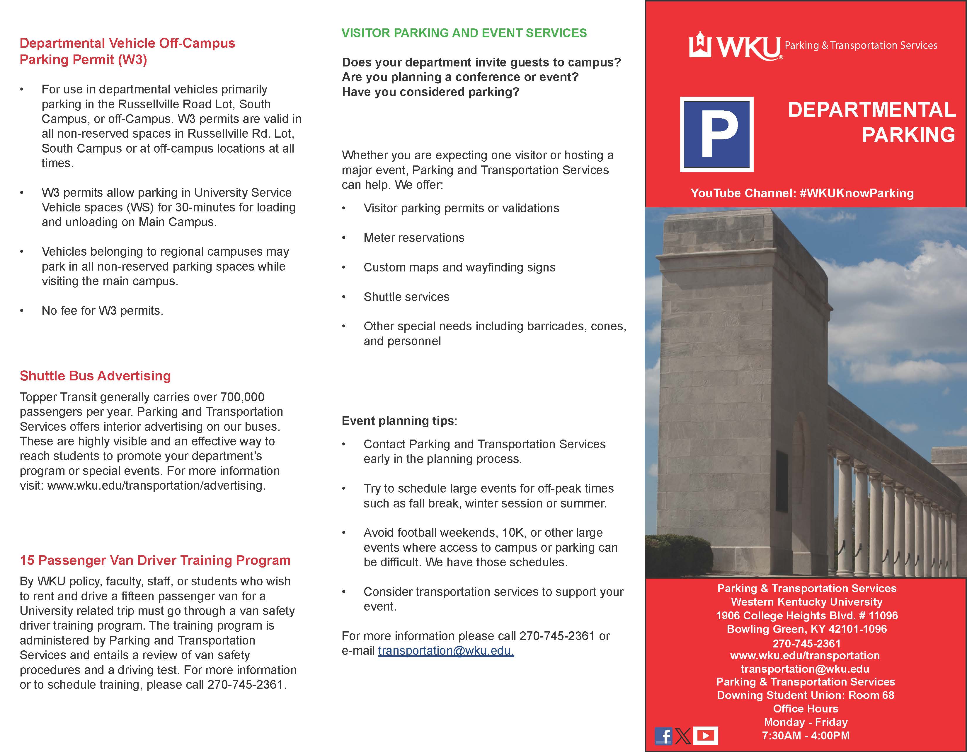 departmental brochure pg 1