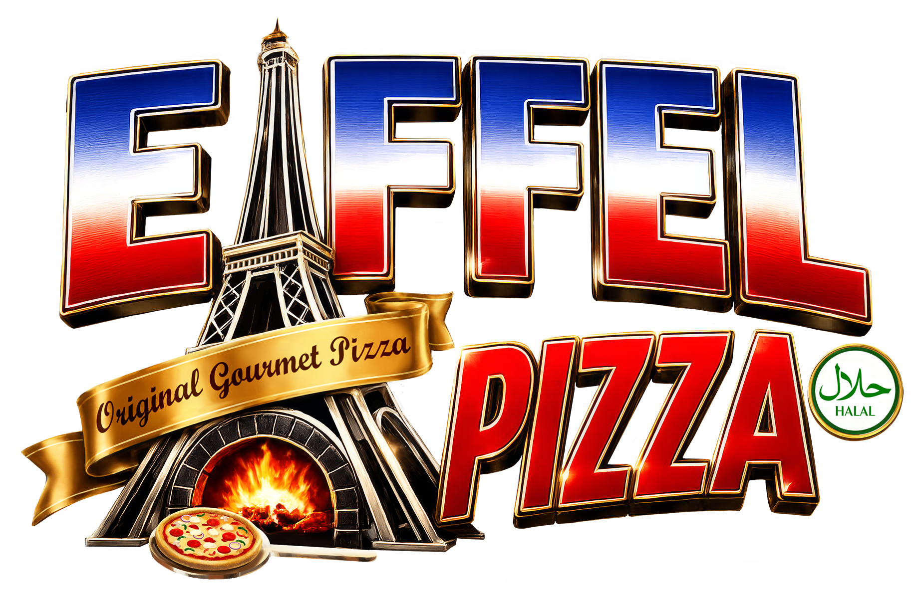 Eiffel Pizza Eiffel Pizza Logo