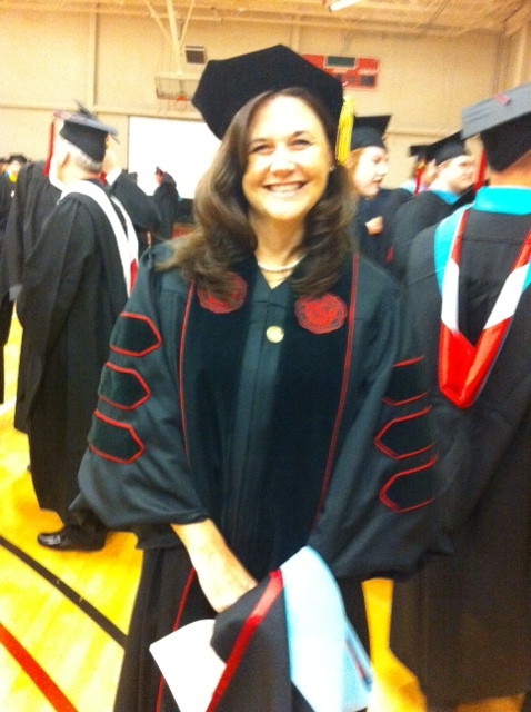 Angela Gunter at Spring 2011 Commencement