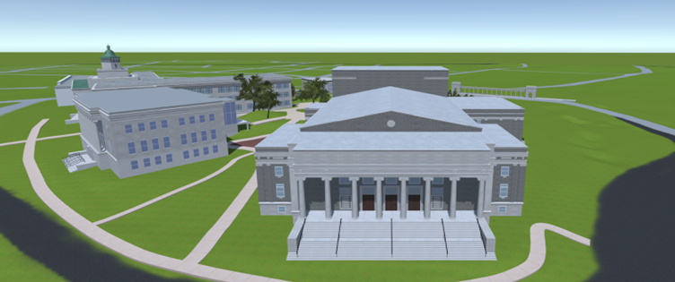 Campus Build Visualization Virtual Campus Reconstruction Placeholder