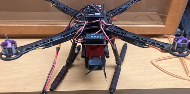 an image of the drone used in the uav project